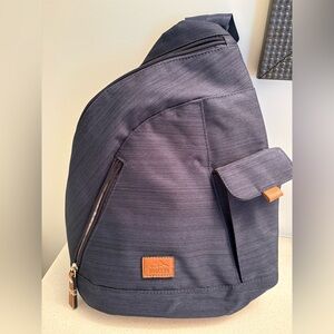Roots Navy Sling Backpack